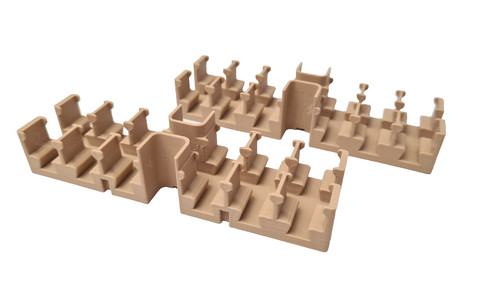 2er set inneneinrichtung - set, 3d