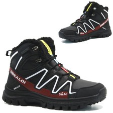 HERREN WANDERFELLSCHUHE WANDERKNÖCHEL WINTER TRAIL TREKKINGSCHUHE SCHUHE GRÖSSE   