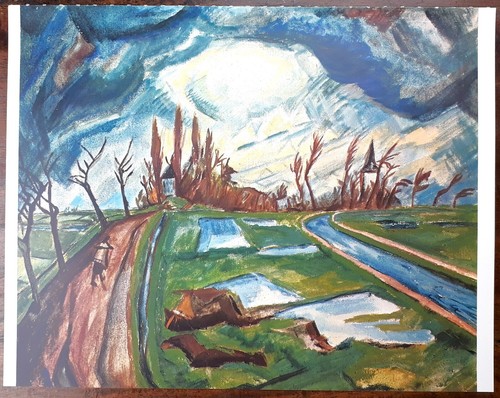 Kunstdruck erich heckel - kunstdruck,,