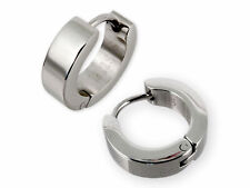 Edelstahl Creolen Ohrringe