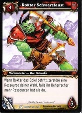WoW - 4x Roktar Schwarzfaust - Trommeln des Krieges
