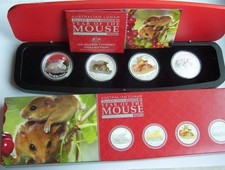 Australien 4 x 1 Oz Silber