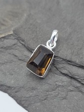 Rauchquarz Anhänger – 925