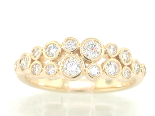 Brillant ring 750 gelbgold - ring,