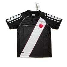 Vasco da Gama 1998 Heimtrikot schwarz/weiß Schärpe Retro 98 Medium