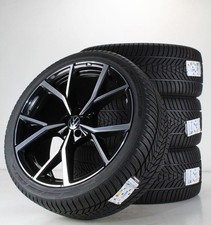VW Touareg R Winterräder 22 Zoll Felgen Estoril schwarz gl Alufelgen 760601025AE