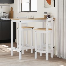 Bar-Set Bartisch Mit Barhocker Set Hochtisch Esstisch Küchentheke Mit Hocker Neu