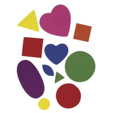 Moosgummi Formen, 7 Sorten, gemischt, 1-5 cm