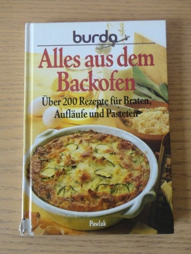 Burda alles aus - alles, backofen