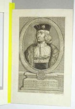 Kupferstich Philippe I Roy d