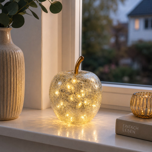 Deko apfel glas mit - deko, 10er