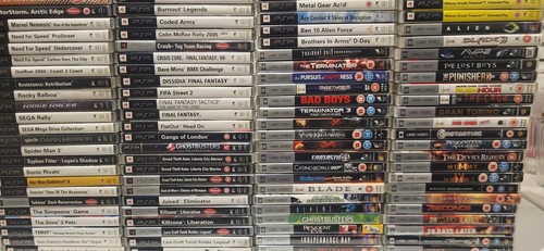 Sony psp games umd movies - &,