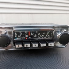 BLAUPUNKT Frankfurt STEREO CLASSIC Oldtimer Autoradio 1972 +MP3-Buchse -geprüft!