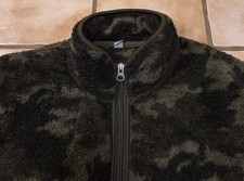 UNICLO Damen Fleece Kuschel Jacke in TARN Grün ~ Gr. M ~ super Zustand