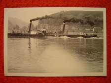 POLNISCHER LASTSCHLEPPER / DAMPFSCHLEPPER „BRNO“ AUF DER ELBE (?) - 1 Foto