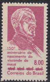 Brasilien 1050 visconde - mi.nr.,