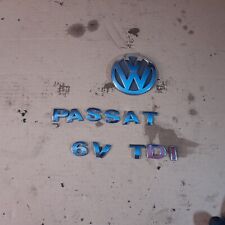 VW Zeichen Emblem Hinten Passat 3B Limousine Chrom Heckklappe 3B5853630 V6 TDI