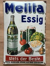 seltenes altes Emailschild