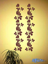 Wandtattoo 2 Blumenranken