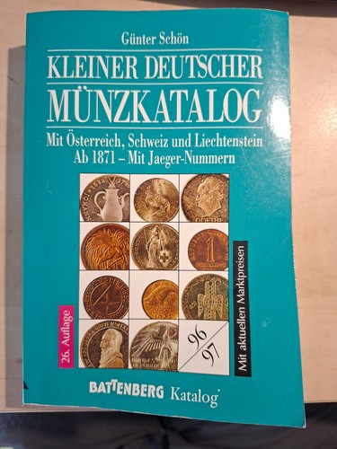 Kleiner deutscher münzkatalog - deutscher,