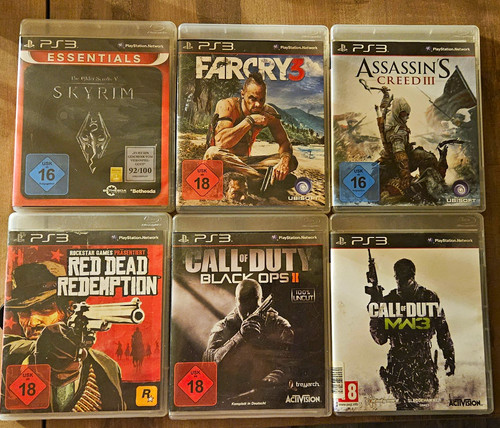 Ps3 spiele konvolut red - konvolut, 6x: