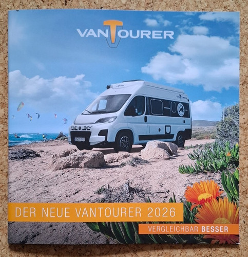 Prospekt vom wohnmobil - vom,