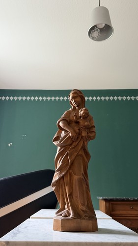 Madonna mit kind holzfigur - mit,
