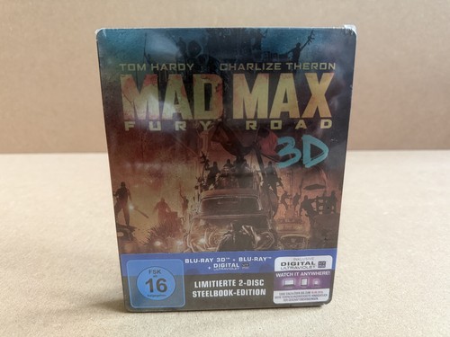 Mad max fury - max, blu-ray