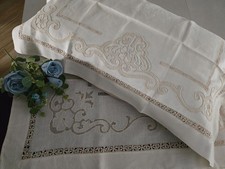Handbesticktes Bettwäsche