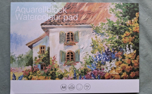 Aquarellblock blatt 300 - ,