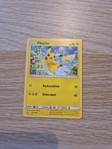 Pokemon karte pikachu 19 68 - -, 19/68