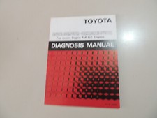 Service diagnosis manual Toyota Supra MA70   1986 Werkstatthandbuch (Englisch)