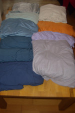 10 Spannbettlaken / Spann-Betttuch für Matratzen 90 x 200 und 100 x 200