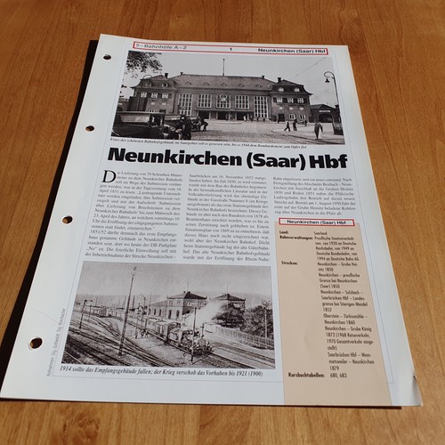 Archiv der bahnhöfe - der,