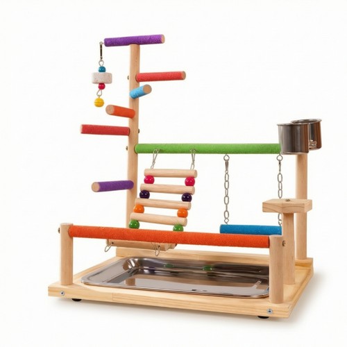 Vogelspielständer mit - vogelspielständer,