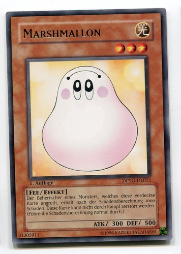Marshmallon rare - yu-gi-oh!,