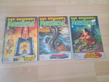 3 Hefte Dan Shockers Macabros Gruselromane