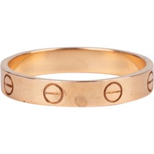 Cartier Au 750 Gold Love Ring