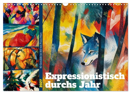 Expressionistisch durchs jahr - expressionistisch,