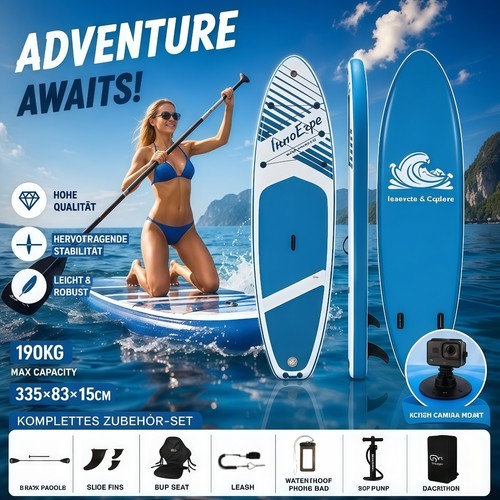Sup paddle board 335cm - sup,