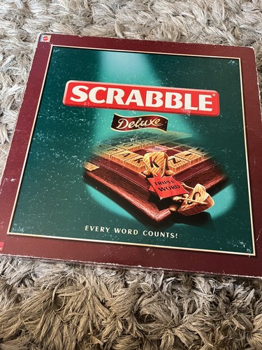 Vintage scrabble deluxe - vintage,