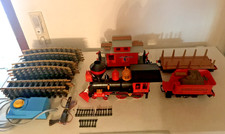 Playmobil Western Eisenbahn mit Schienen Trafo 