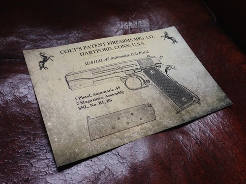Aufkleber colt 1911 - 1911,