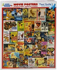 Filmplakate 1000 Teile Puzzle