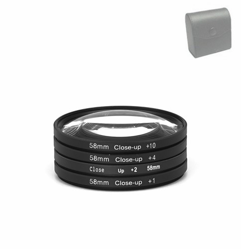 58mm close filter set 1 - 58mm, +1+2