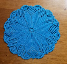 Deckchen, Tischset, blau 