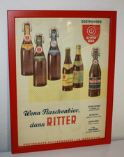 Brauereischild - Dortmunder Ritter Bier - Bierschild