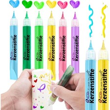 6er Kerzenstift Set – Kreatives Kerzengestalten leicht gemacht