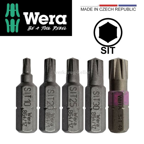 Wera wiha sit bits aw - sit®-bits, |