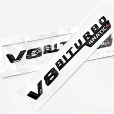 NEU V8 BITURBO 4MATIC+ Emblem